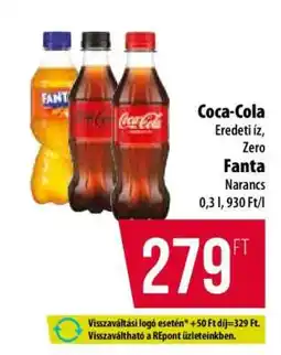 Coop Coca-Cola / Fanta ajánlat