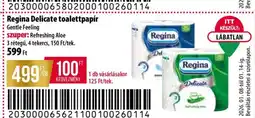 Coop Regina Delicate toalettpapír ajánlat