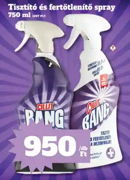 Vil-For Tisztító és fertőtlenítő spray ajánlat