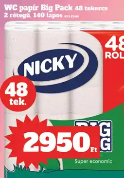 Vil-For WC papír Big Pack ajánlat