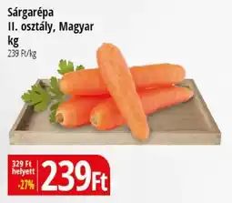 Real Sárgarépa II. osztály, Magyar ajánlat