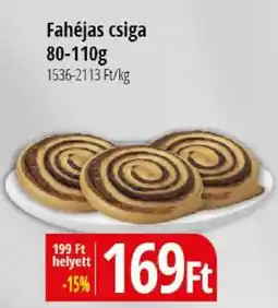 Real Fahéjas csiga ajánlat