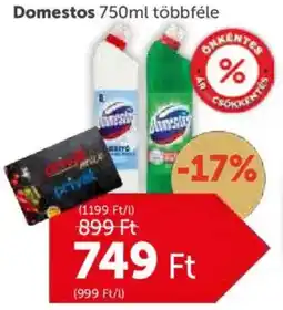 PRIVÁT Domestos ajánlat