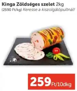 PRIVÁT Kinga Zöldséges szelet ajánlat