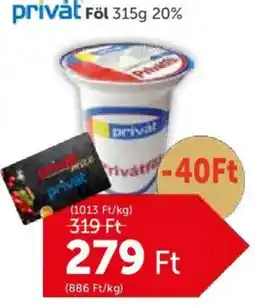 PRIVÁT Privȧt Föl ajánlat