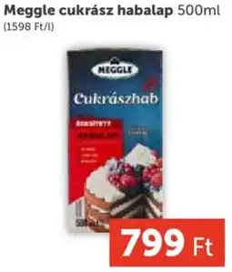 PRIVÁT Meggle cukrász habalap ajánlat