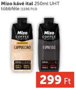 PRIVÁT Mizo kávé ital ajánlat