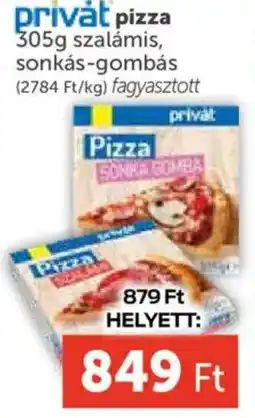 PRIVÁT Privat pizza ajánlat