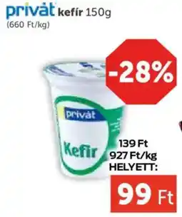 PRIVÁT privȧt kefír ajánlat