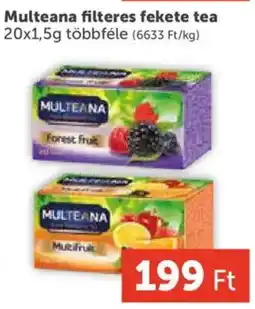 PRIVÁT Multeana filteres fekete tea ajánlat
