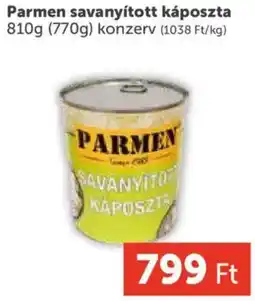 PRIVÁT Parmen savanyított káposzta ajánlat