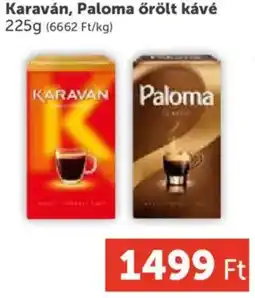 PRIVÁT Karaván, Paloma őrölt kávé ajánlat