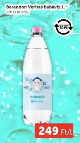 PRIVÁT Berendon Veritas babavíz ajánlat