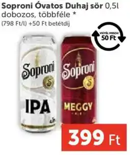 PRIVÁT Soproni Óvatos Duhaj sör ajánlat