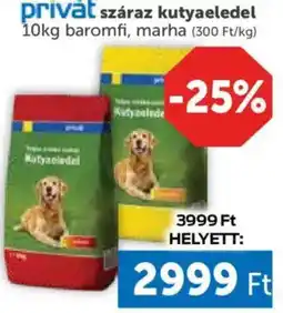 PRIVÁT Privát száraz kutyaeledel ajánlat