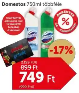 PRIVÁT Domestos ajánlat