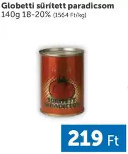 PRIVÁT Globetti sűrített paradicsom ajánlat