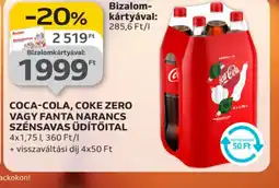 Auchan COCA-COLA/FANTA ÜDÍTŐITAL ajánlat