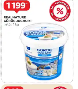Auchan REALNATURE GÖRÖG JOGHURT ajánlat