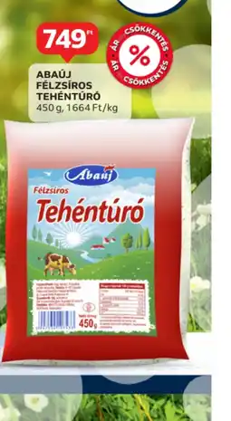 Auchan ABAÚJ FÉLZSÍROS TEHÉNTÚR ajánlat