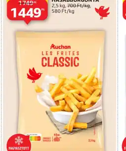Auchan AUCHAN KLASSZIKUS HASÁBBURGONYA ajánlat
