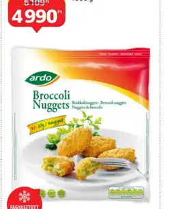 Auchan ARDO PANÍROZOTT BROKKOLI NUGGETS ajánlat
