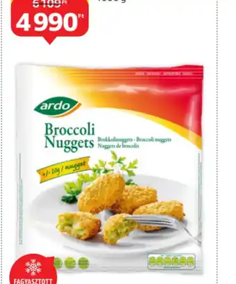 Auchan ARDO PANÍROZOTT BROKKOLI NUGGETS ajánlat