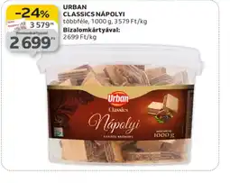 Auchan URBAN CLASSICS NÁPOLYI ajánlat