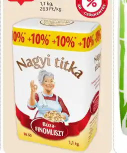 Auchan NAGYI TITKA BÚZA-FINOMLISZT ajánlat