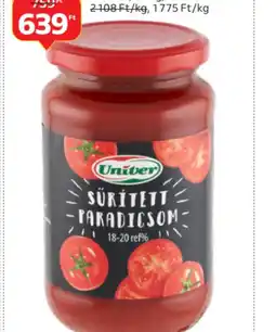 Auchan UNIVER SŰRÍTETT PARADICSOM ajánlat
