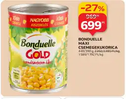 Auchan Bonduelle MAXI CSEMEGEKUKORICA ajánlat