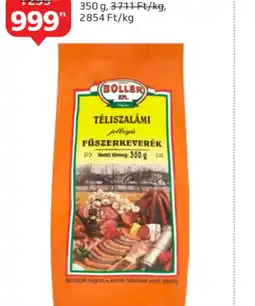 Auchan BÖLLÉR TÉLISZALÁMI FŰSZERKEVERÉK ajánlat
