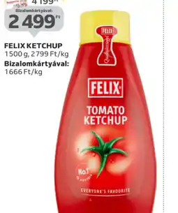 Auchan FELIX KETCHUP ajánlat