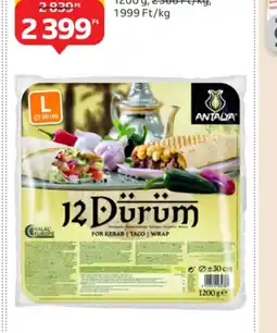 Auchan ANTALYA LÁGY TORTILLA ajánlat
