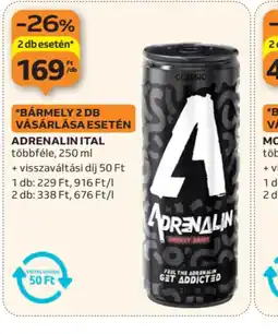 Auchan ADRENALIN ITAL ajánlat