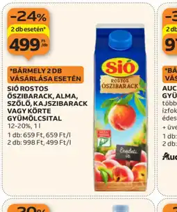 Auchan Si Rostos Gyümölcsital ajánlat
