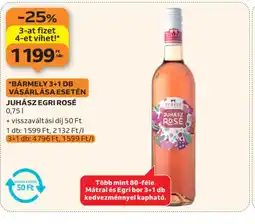 Auchan JUHÁSZ EGRI ROSÉ ajánlat