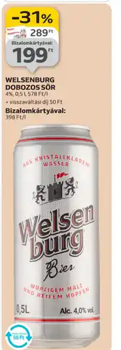 Auchan WELSENBURG DOBOZOS SÖR ajánlat