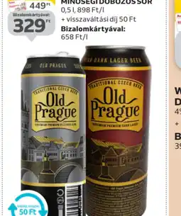 Auchan OLD PRAGUE DOBOZOS SÖR ajánlat