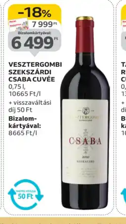 Auchan VESZTERGOMBI CSABA CUVÉE ajánlat