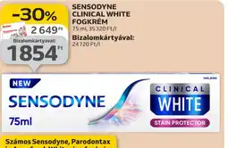 Auchan SENSODYNE CLINICAL WHITE FOGKRÉM ajánlat