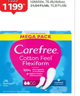 Auchan CAREFREE TISZTASÁGI BETÉT ajánlat