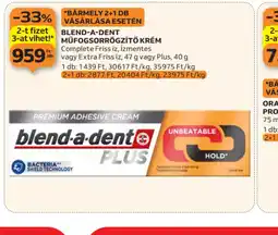 Auchan BLEND-A-DENT MŰFOGSORRÖGZ 75 mlTŐ KRÉM ajánlat
