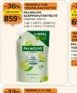 Auchan PALMOLIVE SZAPPAN UTÁNTÖLTŐ ajánlat