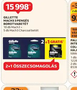 Auchan GILLETTE MACH3 PENGÉS BOROTVABETÉT ajánlat