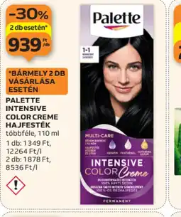 Auchan Palette INTENSIVE COLOR CREME HAJFESTÉK ajánlat