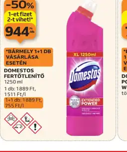 Auchan DOMESTOS FERTŐTLENÍTŐ ajánlat