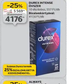 Auchan DUREX INTENSE VSZER ajánlat