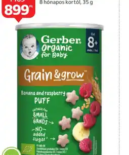 Auchan GERBER BIO GABONA SNACK ajánlat