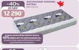 Auchan AUCHAN BABY KEDVENC MATRAC ajánlat